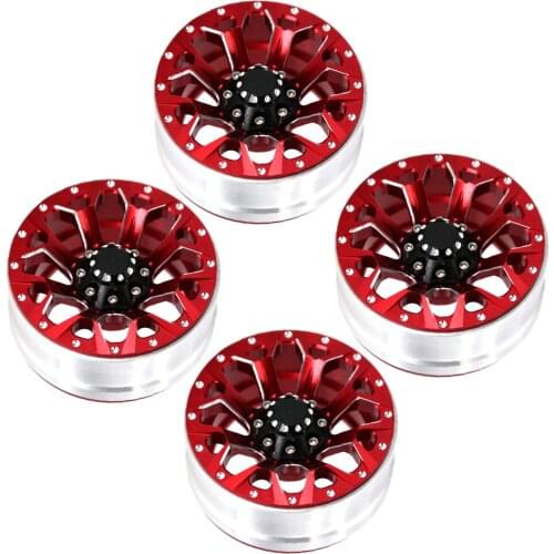 1.9 "CNC Alloy Wheel for Alloy Wheels for 1/10 Axial SCX10 D90 Parts