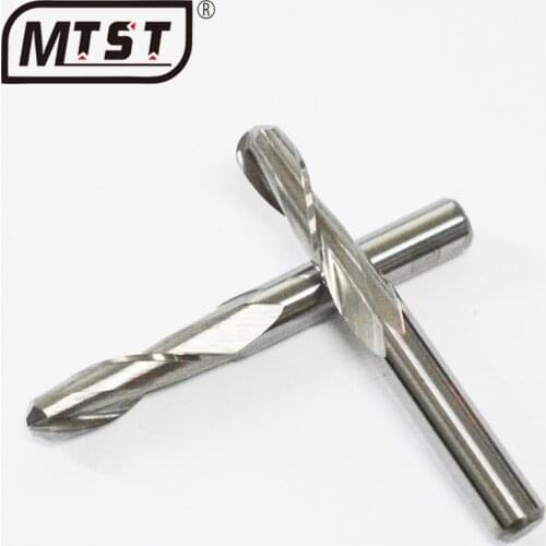 1pc 3.175mm 4mm 6mm 2 Flute Spiral Ball Nose End Mill CNC Router Bits For Wood Tungsten Carbide Milling route tool