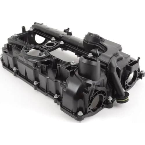 11127588412 11127625477 Engine Cylinder Head Top Cable Rocker Valve Cover For BMW X1 X3 X5 Free Shipping