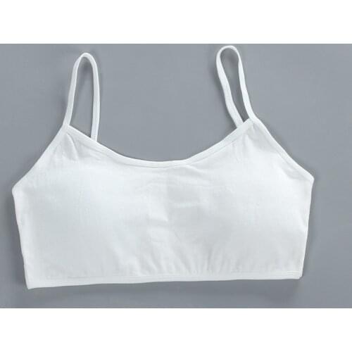 3pc Teen Girls Top 14 Bra for Girl Sport Training Bras Vest Crop Underwear Lingerie Adolescente Kids Teenager Undercloth 12