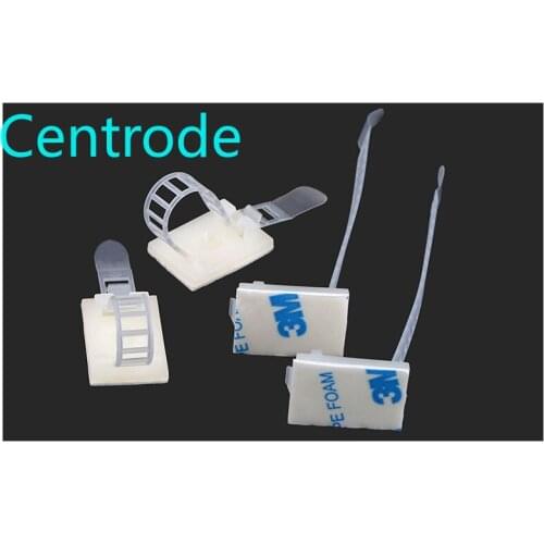 3M Adhesive fixing seat cable binding wire distribution self-adhesive fixing seat wire cable binding belt fixing seat CL 10Pcs