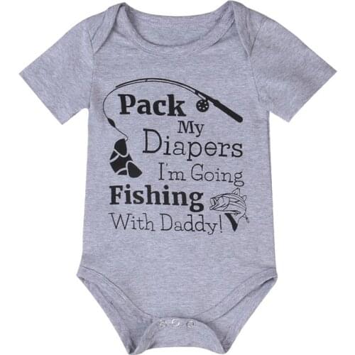 Newborn Infant Baby Boy Girl Summer Short Sleeve Letter Print Romper Jumpsuit Outfits Sunsuit One-pieces Clothes