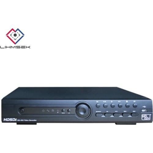Lihmsek High-End H.264 Full Real-time 4CH HD SDI DVR CCTV 1080P HD-SDI DVR Recording Playback Support PTZ control, 2pcs SATA HDD