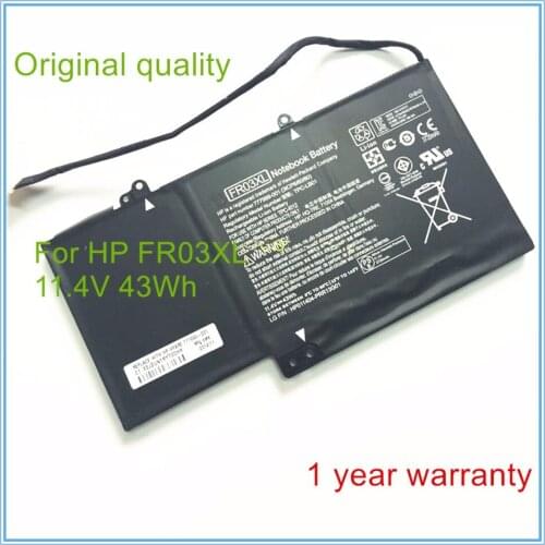 Original Laptop Battery FR03XL (11.4V 43wh) for TPC-LB01 TPC-I012 777999-001 3ICP6/60/80