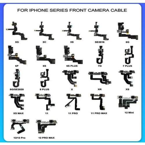 IPhone Front Facing Camera Flex Cable for 6 6S 6Plus 6SP 7 7P 8 8P X XR XS XSmax Proximity Sensor Replacement Repair