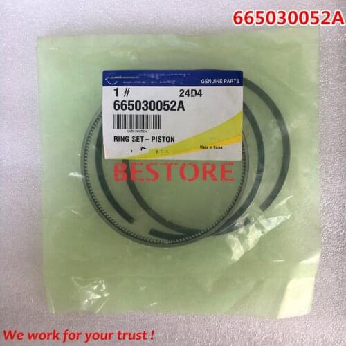 Genuine and original 665030052A Ring Set-Piston A665030052A piston ring set