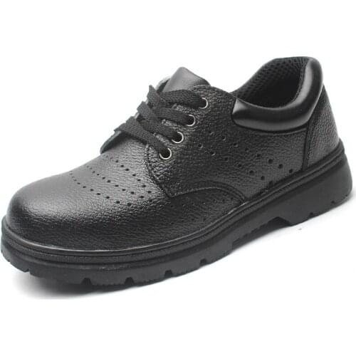 Steel Toe Safety Shoes Men Breathable Work Shoes Industrial & Construction Puncture Proof Work Boots Shoes Protective Footwear