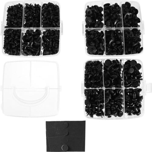 1 Set Car Push Retainer Clips Bumper Push Fasteners Rivet Clips Replacement Kit