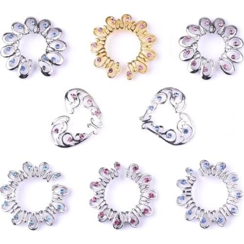 1Pair Metal Adjustable Nipple Ring Sex Toys for Couple Sex Shop SM Bondage Body Jewelry Breast Cover Clamp Sexy Non Pierced Clip