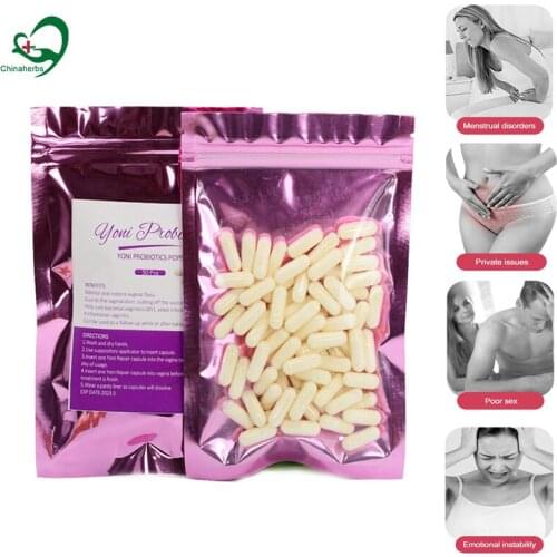 100 Pcs Anti Bacterial Vaginosis Suppositories Vagina Tightening Yoni Pops Pills Odor Itching Cervical Erosion Repair Probiotics
