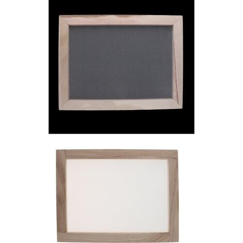 2 Pieces Economy Dip Handmolds for Paper Making,Wooden Paper Making Papermaking Mould Frame Screen Tool