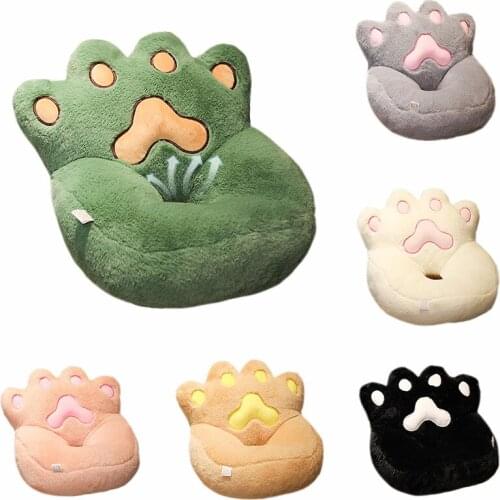 35*25cm Cute Cat Claw Car Cushion Thick Air Seat Mat Home Chair Saddle Office Fanny cushion Gifts Seat Pad Free Shippimg