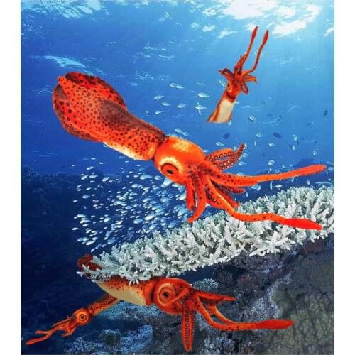 Free Shipping Cuttlefish 80cm Plush Toys Dolls large long Pillow Seat Cushion Backrest the stuffed animals toy for gift