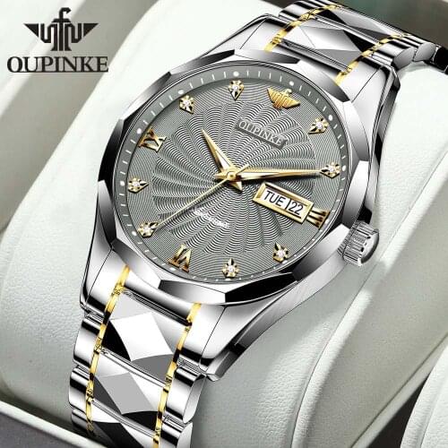 Automatic Watch Men Top Brand Luxury Man Mechanical Wristwatches waterproof stainless steel Skeleton Reloj Hombre Self Wind