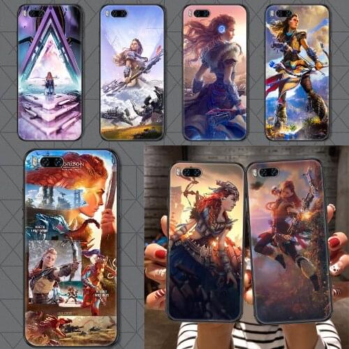 Game Horizon Zero Dawn Phone case For Xiaomi Mi Max Note 3 A2 A3 8 9 9T 10 Lite Pro Ultra black trend waterproof fashion Etui