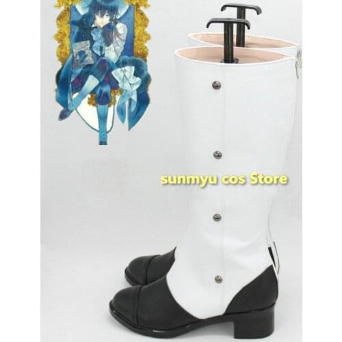 The Case Study of Vanitas Vanitas Vanitas no Carte Cosplay Boots Shoes Custom Size Halloween