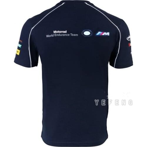 Automotive Quick Dry Short Sleeve For BMW Motorrad ATV motor New Jersey Motorcycle Motorbike Scooter T-shirt Mens T Shirts