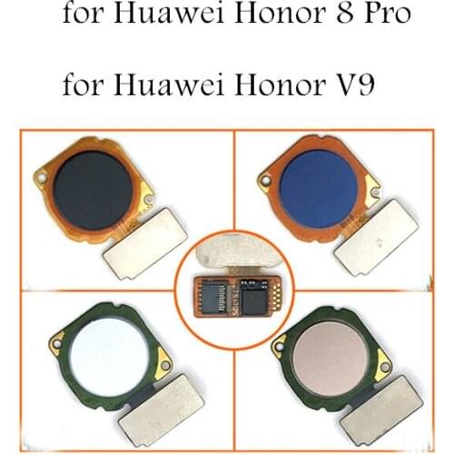 For Huawei Honor V9 fingerprint key scanner Home Button Flex Cable Touch ID Sensor Return Flex Cable Honor 8 Pro Repair Parts
