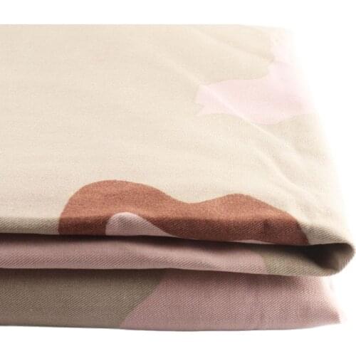 Cotton fabric Army Green Map for Patchwork Cloth Printed Cloth Sewing Quilting Material Bags Apron DIY Handmade Accessories