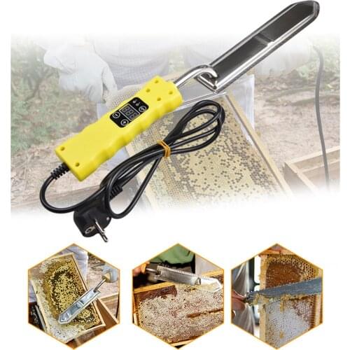 Temperature Control Electric Cutting Honey Knife 180 Degrees Celsius Beekeeper Beekeeping Tools EU Plug