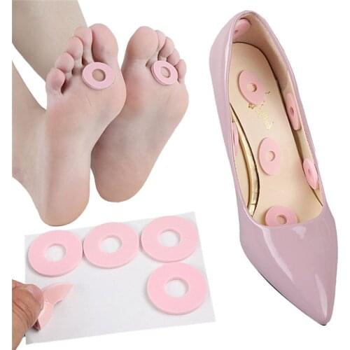 6Pcs Soft Corn Cushion Pads Adhesive Corn Protectors for Corn Reduce Shoe Pressure Remove Relief Callus Feet Sore