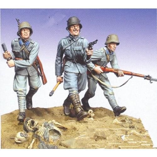 1/35 Resin Figure Model Kit Unassambled Unpainted//1120(WITH BASE)