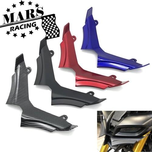 Motorcycle Front Light Cowl Side Winglet Wind Fin Spoiler Trim Cover for YAMAHA MT15 MT-15 2018 2019 2020 2021 MT 15 mt15