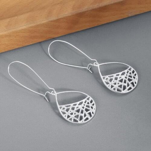 Todorova Trendy Water Drop Dangle Drop Earrings For Women Girls Fashion Jewelry Bohemia Metal Summer Bijoux