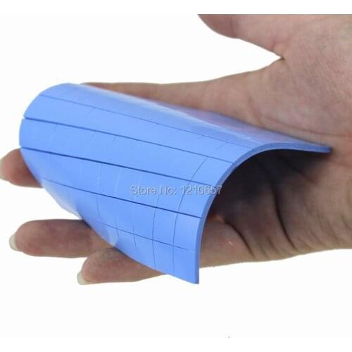 1000Pieces LOT Blue Wholesale 10x2mm GPU SMD DIP IC Chip Xbox PS PC VGA Chipset Silicone Conduction Thermal Pad