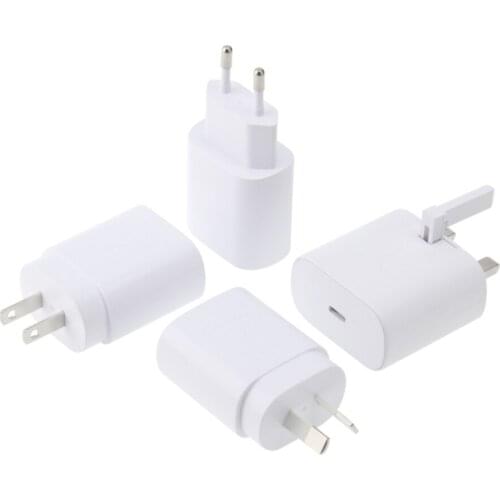 18W 25W PD USB Type C Super Fast Charge Charger EU US UK AU Plug Wall Travel Mobile Phone Charging Chargers Adapter