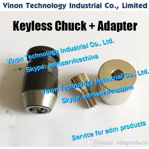 Drill Chuck with female adapter (with inner thread) for Taiwan Super drill EDM machines