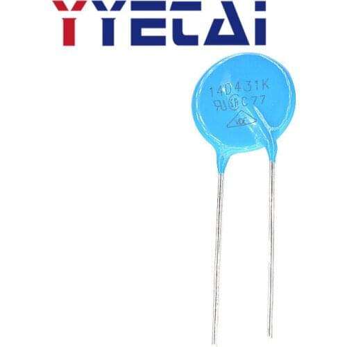 YongYeTai Varistor 14D431K 14D-431K 430V Accuracy deviation 10% Varistor (50 pcs) free shopping