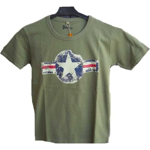 Knitted t shirt half-sleeved baby boys girls round neck