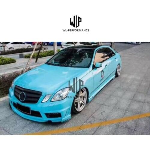 W207 C207 E260 Coupe PD Style Car body kit FRP Unpainted front Rear bumper for Mercedes Benz W207 C207 E Coupe Prior body kit