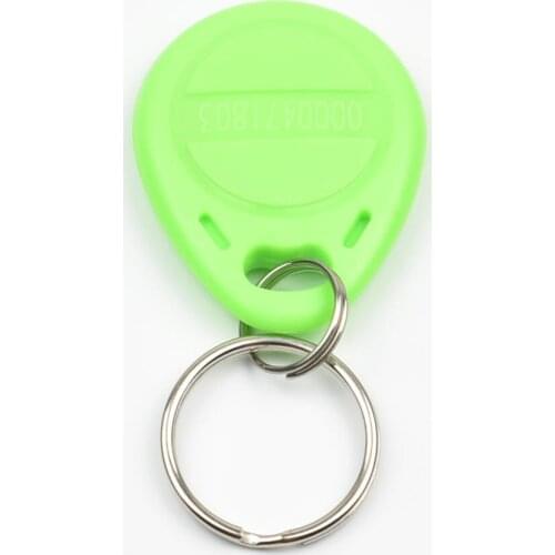 100pcs RFID 125KHz Tag TK4100 EM4100 Proximity Keyfobs Tags RFID Card for Access Control Time Attendance