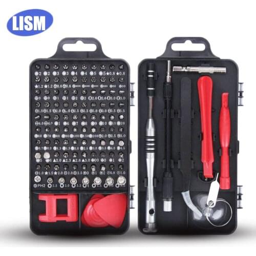 110/115 In 1 Screwdriver Set Mini Precision Screwdriver Torx for Iphone Huawei Computer Mobile Phone Repair Hand Tools