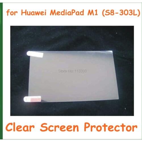 5pcs Ultra Clear Screen Protector Protective Film for Huawei MediaPad M1 S8-303L 8 inch Tablet PC NO Retail Package