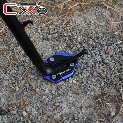 For Yamaha TRACER 9 GT TRACER 9GT 2021 Tracer9 gt Motorcycle CNC Aluminum Side Stand Enlarge Kickstand parts