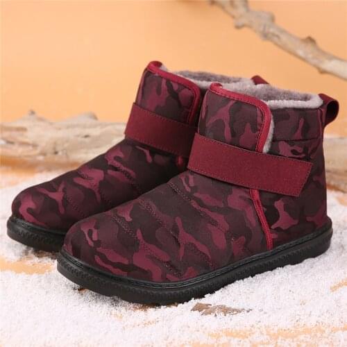 Ankle Waterproof Snowboots Botines Winter Shoes Men Plush Snow Boots Man Shoes Hombre Buty Zimowe Meskie Kar Botu Bota Masculina