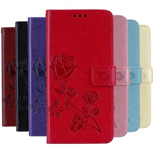 For coque Huawei P9 Lite Mini Case Wallet Stand PU Leather Flip Phone Bag FOR Huawei Y6 Pro Case For Huawei Enjoy 7 Cover