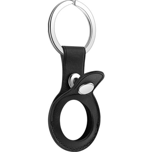 High quality Leather Case For Apple Airtags Protective cover For Apple Locator Tracker Anti-lost Device Keychain Protect cover