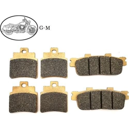 Motorcycle Brake Pads Sets For SYM GTS 250i/Joymax 09-15 GTS300 Joymax 08-15 GTS 300i/Joyrmax Evo 10-15 Cruisym 300 2017-2020