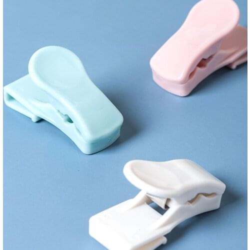 New 4PCS Portable Mini Sealing Clip Kitchen Storage Organization Household Sealing Food Clip Heat Sealer For Kitchen Convenience