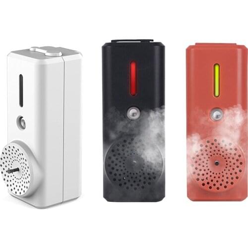 Negative Ion Air Purifier USB Rechargeable Humidifier Aroma Diffuser Home Car Dust Odor Removal Purifier Multi Air Freshener