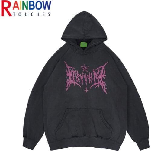 RAINBOW TOUCHES Men's Printed Hoodies