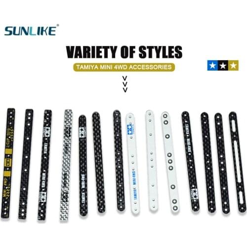 2Pcs Self-Made MINI Tamiya 4WD HG Carbon Fiber Reinforced Board 95123 Thickness 1.5/3MM HG Carbon Fiber Reinforced Board