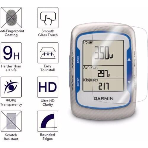 Screen Protector For Garmin Edge 500/200 9H Tempered Real Glass Shield Film GPS Accessories