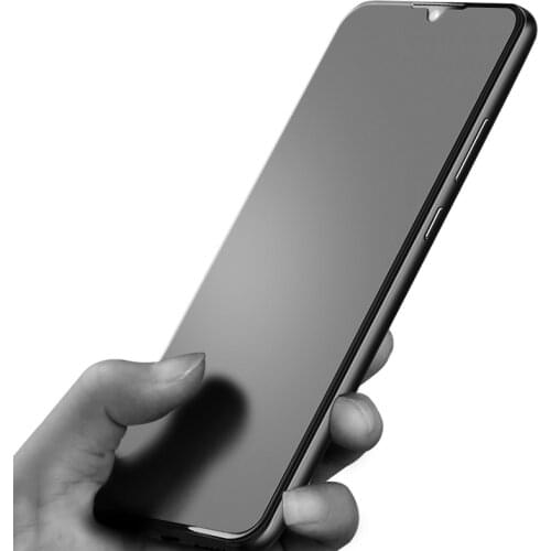 EXUNTON For Meizu Note 9 Front Full Coverage 9H Matte Anti Fingerprint Frosted Tempered Glass Screen Protector Protective Film