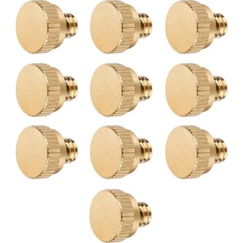 10PCS Brass Misting Nozzle Plug for Outdoor Cooling System