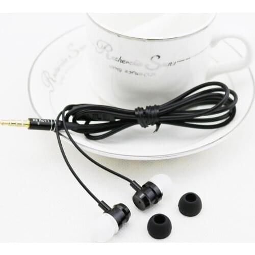 Qijiagu 10PCS 3.5mm In Ear Earphone Stereo HD Bass Metal Earbud Best Sound Headset with Mic for ipod pod Mp3 Player so on